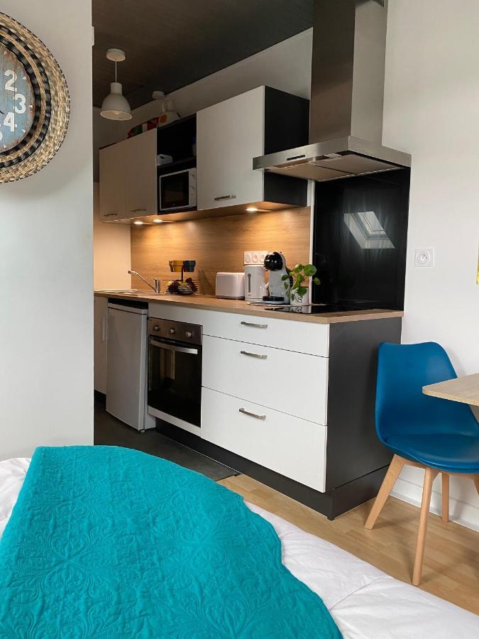Ferienwohnung Agreable Cocon Sous Les Toits - Parking - Wifi Pleneuf-Val-Andre Exterior foto